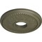 Ekena Millwork Tirana Ceiling Medallion (Fits Canopies up to 4 3/4"), 13 7/8"OD x 3 3/4"ID x 1 1/4"P, Spartan Stone CM13TISSF - alternate 2